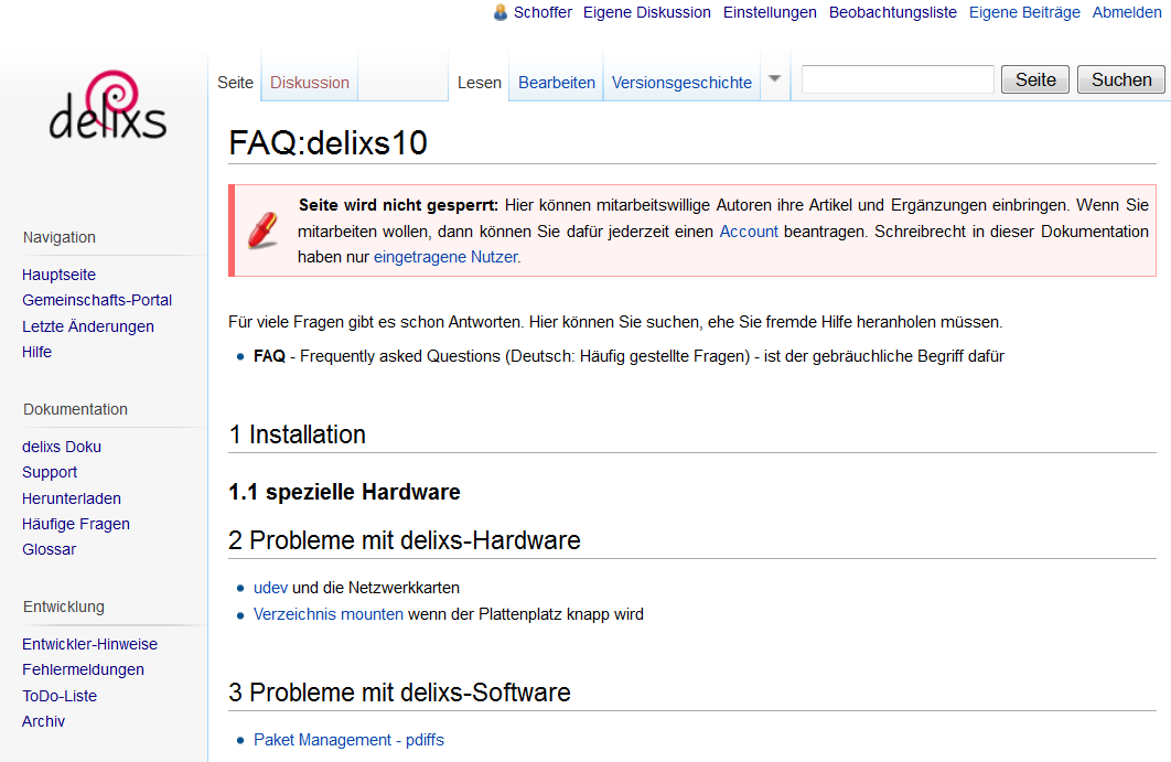 gehe zur FAQ